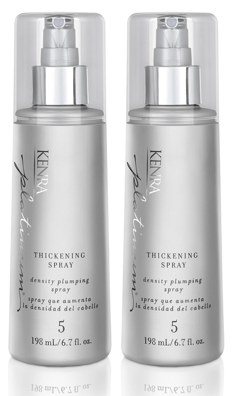 Kenra Professional Platinum Thickening Spray 5 | Volumizing Styler | All Hair Types | 6.7 fl. oz. (2-Pack) - Image 1
